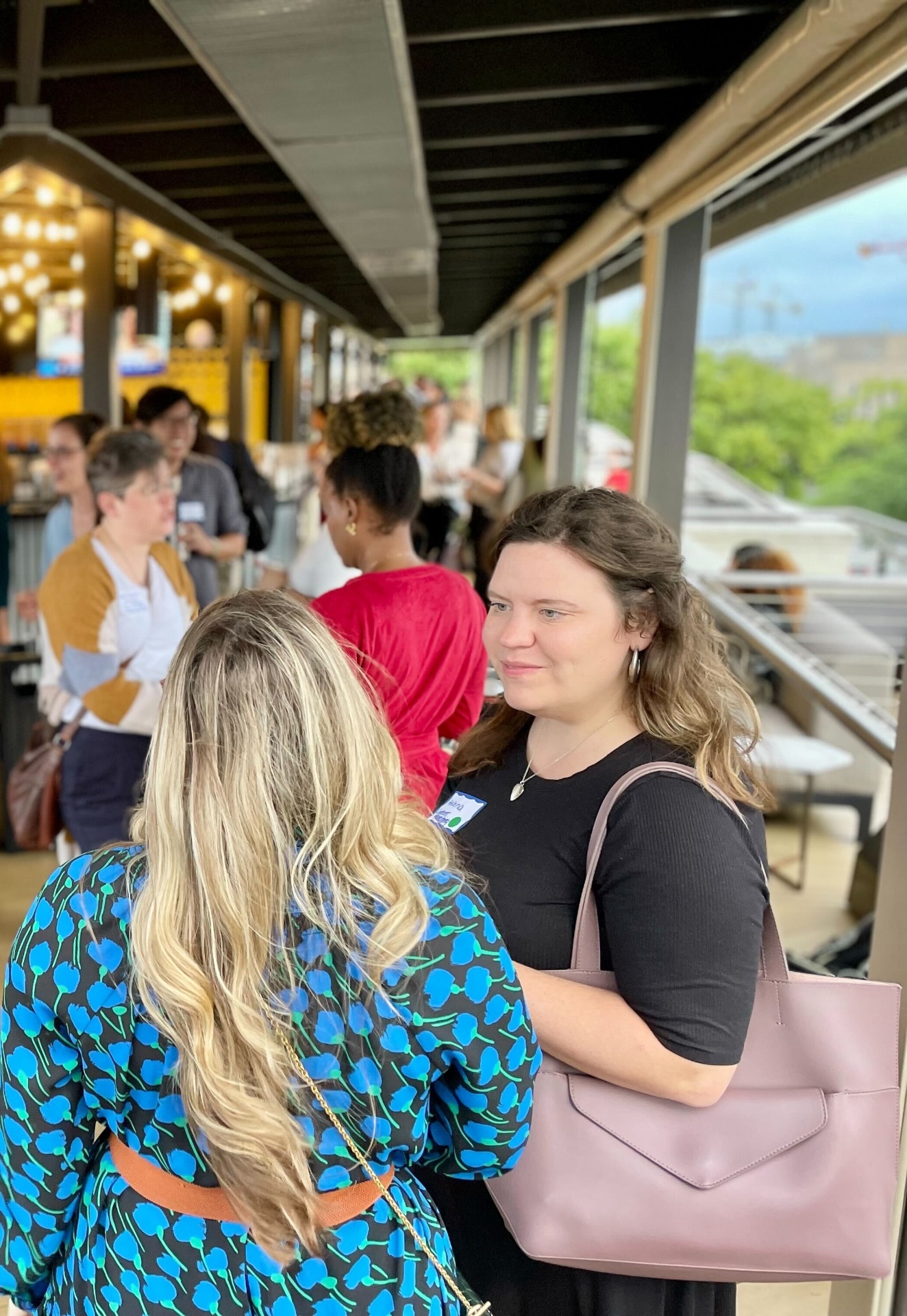 FOHE members connecting at a community event.